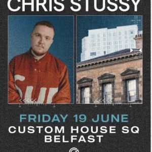 Bus travel to Chris Stussy performing at CHSQ Belfast on 19th June 2026