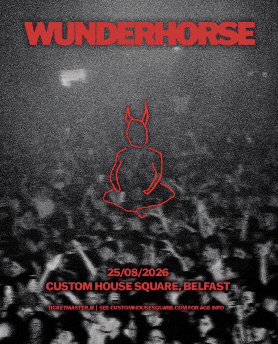 Bus Travel to Wunderhorse performing at CHSQ Belfast on 25th August