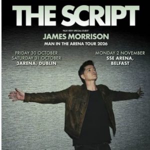 Bus Travel to The Script performing at O2 Belfast on 2nd Nov 26