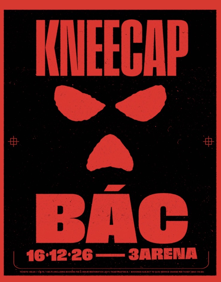Bus to Kneecap performing at the 3 Arena Dublin on 16th December 2026.